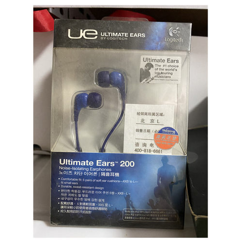 全ue200耳机黑色清仓正品促销