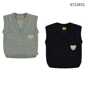 steiff 德国品牌 现货限量 婴儿针织毛衣羊毛背心马甲