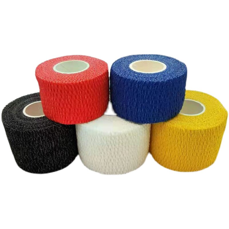 轻弹胶布全棉弹力贴布胶带运动防护弹性自粘体育绷带粘性关节绑带