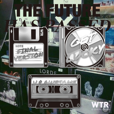 WTR复古金属原创设计徽章