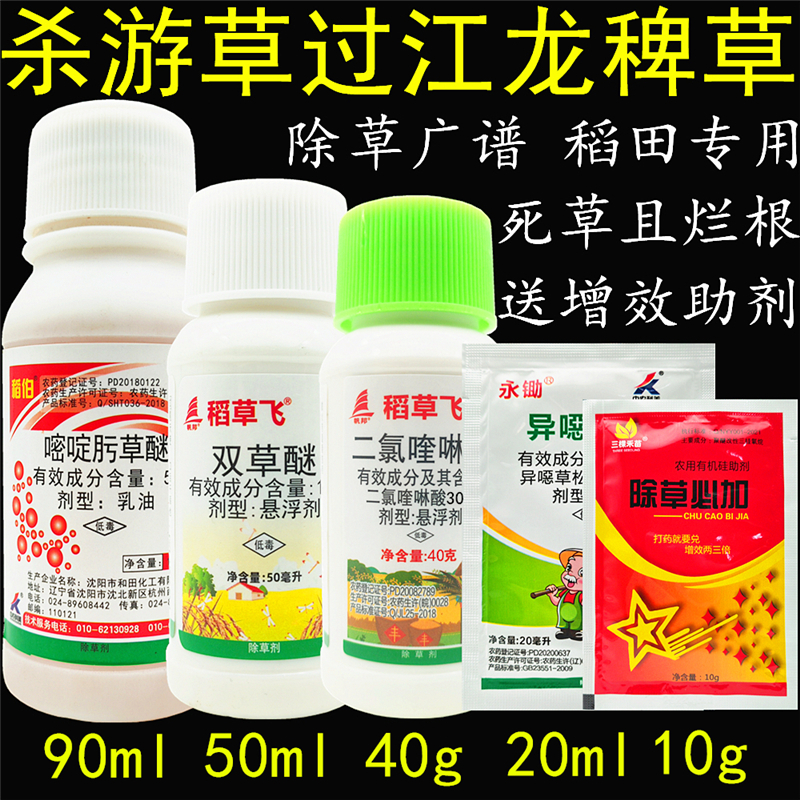嘧啶肟草醚二氯喹啉酸游草除草劑