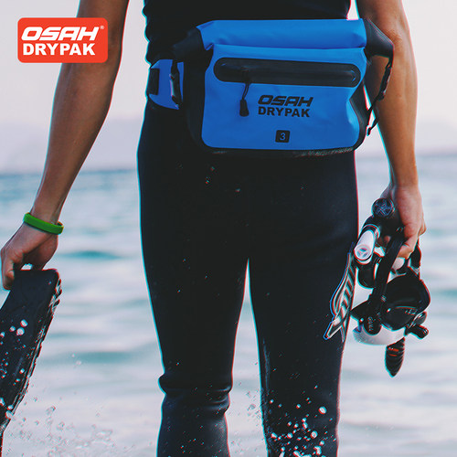 OSAH单肩包腰包防水防雨冲浪包