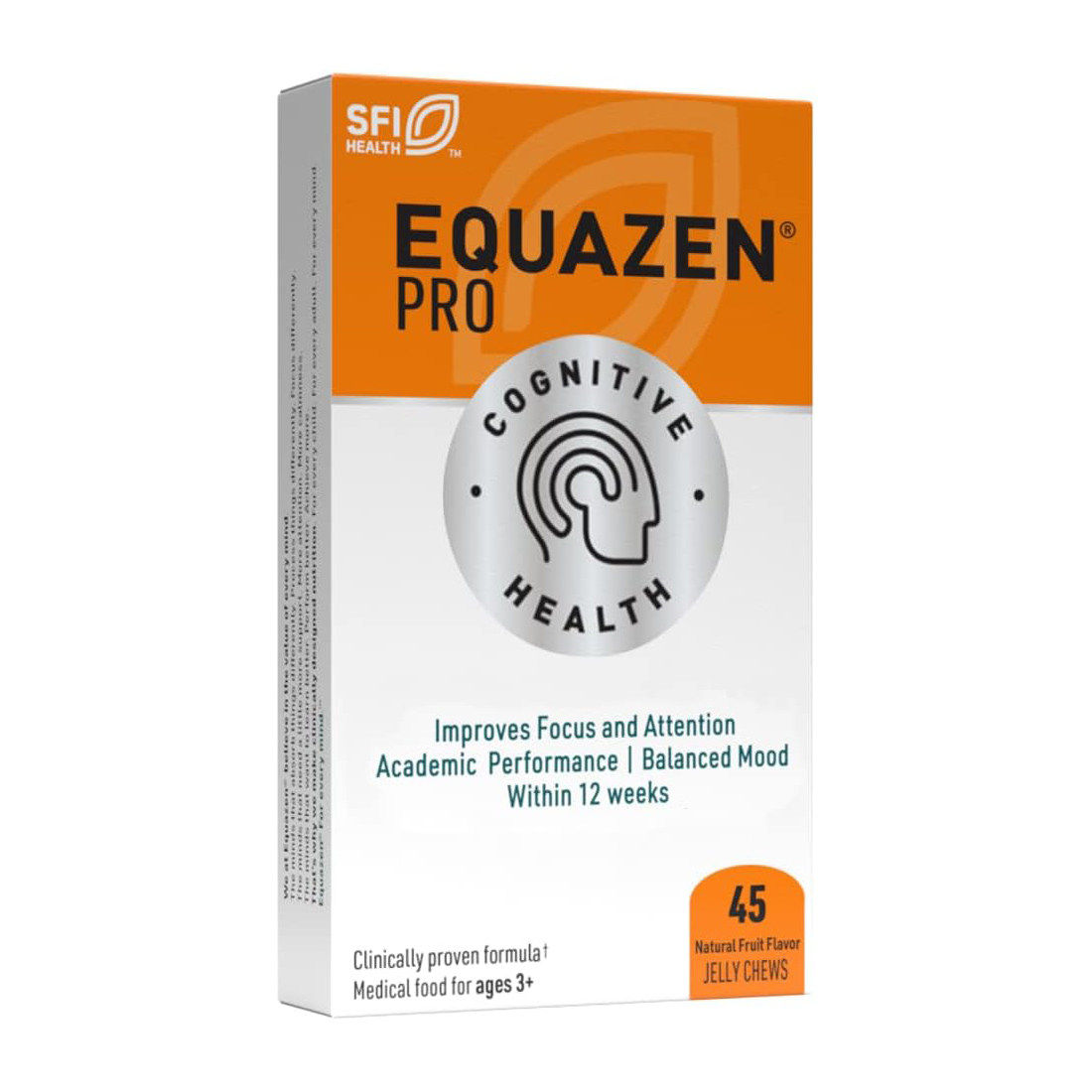 EQUAZENEquazen PRO ADHD/ADD 多动鱼油果冻咀嚼片鱼油软糖