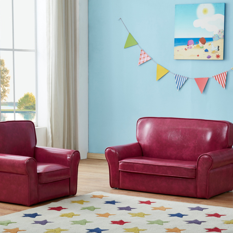 精品经典北欧风格组合儿童小沙发早教室内休闲阅读软体靠背矮座椅