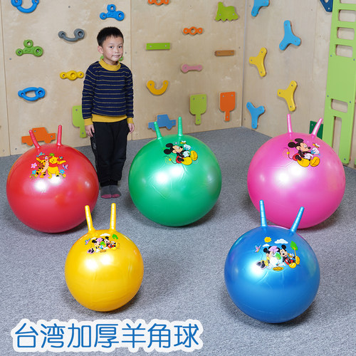 台湾羊角球儿童感统健身幼儿玩具