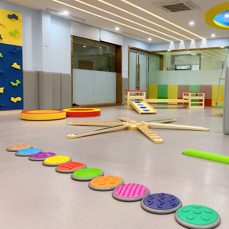 丹麦教具触觉盘早教室内儿童感统训练器材玩具平衡板幼儿园过河石,玩具/童车/益智/积木/模型,感统训练器材/教学设备/攀爬架,淘宝优惠券,粉丝福利购,淘宝优惠卷