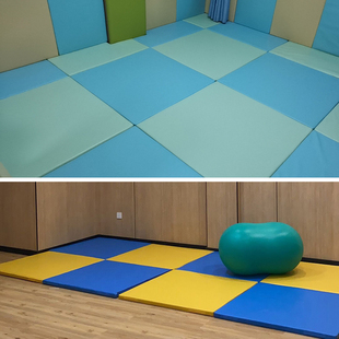幼儿园地垫早教中心感统室儿童垫训练器材教室墙软包爬行垫子芒果