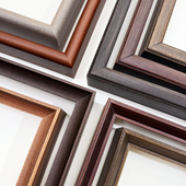 新中式 裱画框相框挂墙 实木简约画框国画书法实木装