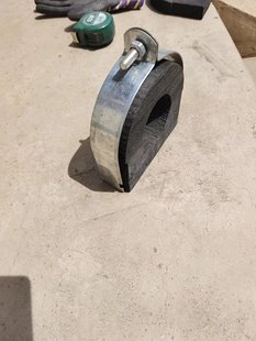 管道木托P型卡子空调木托配P型卡