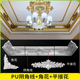 客厅吊顶天花顶角线灯池造型 饰条欧式 法式 pu线条角花阴角线石膏装