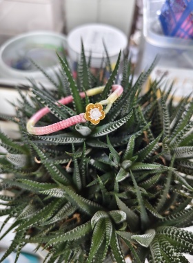 纯手工高光泰蜡金刚结手绳