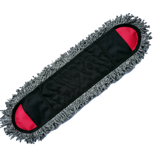 黑红平板拖把专用拖布地板一拖净尘推懒人平托把墩布车间大号排拖