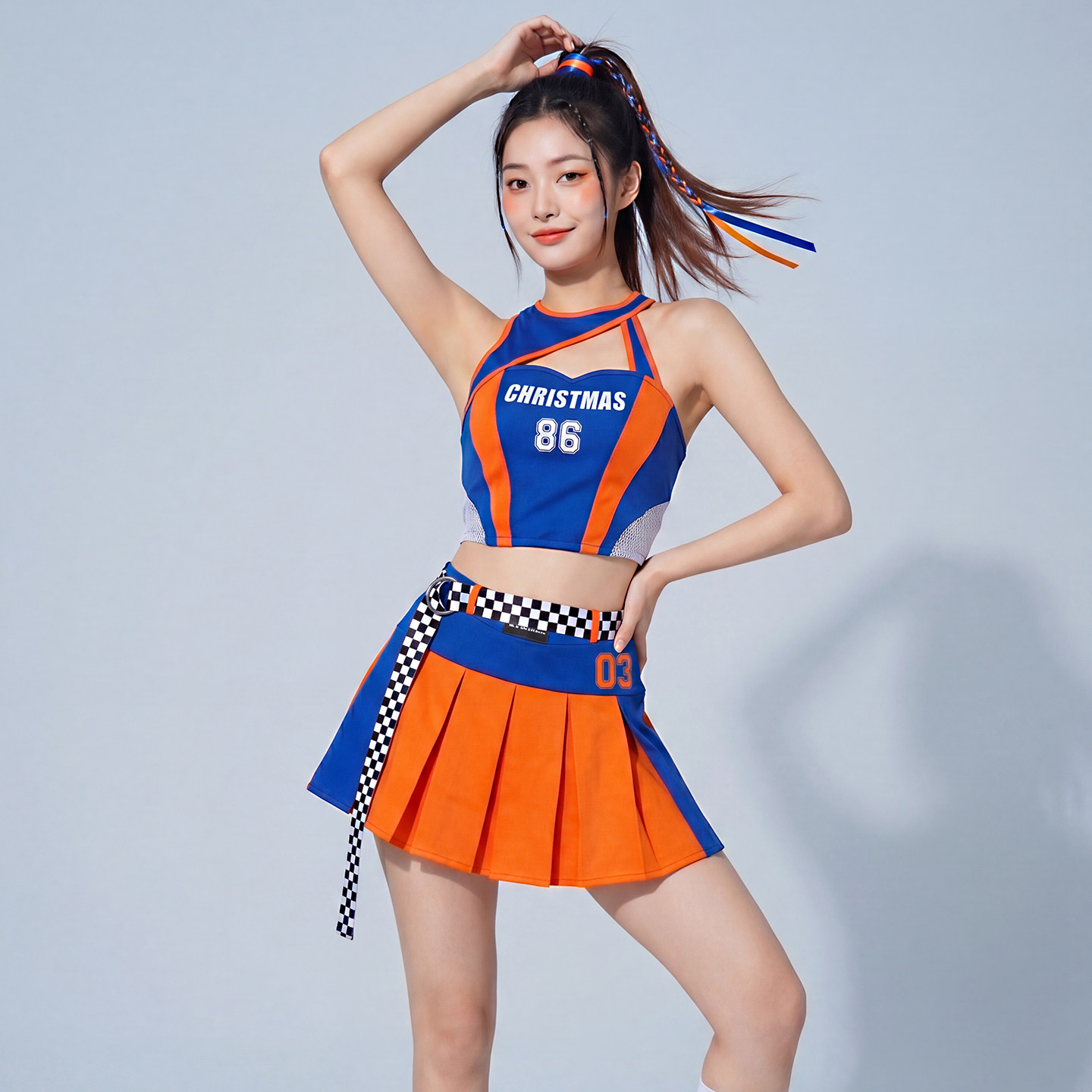 2026新款女团韩舞啦啦队演出服图片