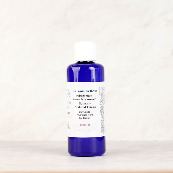 突尼斯天然玫瑰天竺葵纯露250ml花水原料芳香手作香氛