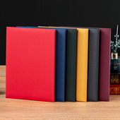 磨砂珠光硬本纸面A4空白无字证书外壳签约本保护套朗诵夹主持稿本