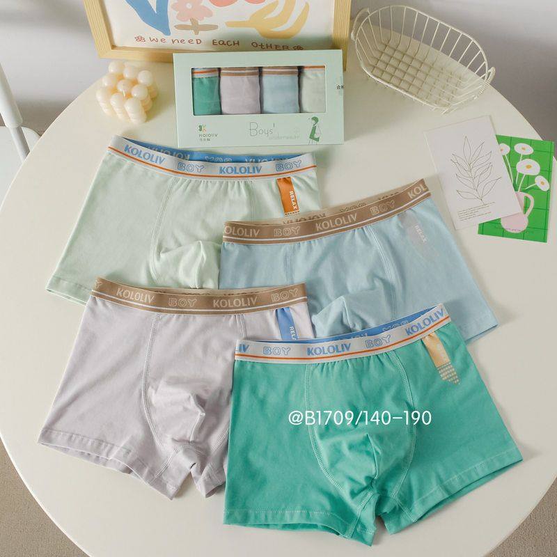 可乐梨儿童内裤纯棉a类男童内裤青少年中大童四角裤不夹PP初高中,童装/婴儿装/亲子装,内裤,淘宝优惠券,粉丝福利购,淘宝优惠卷