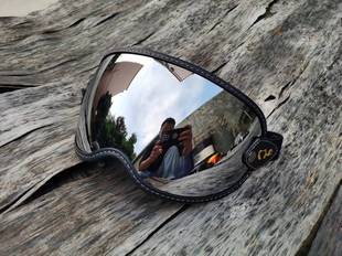 SHOEI Ex-Zero复古全盔护目镜片 摩托车头盔通用透明彩色镜片装备