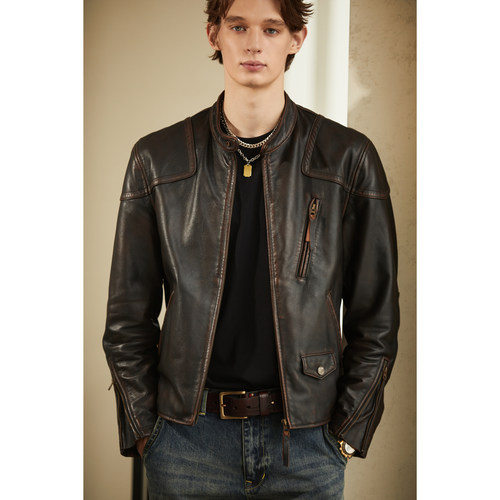 特叔时尚款毒液机车夹克