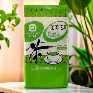 好日子 袋泡茶包茉莉红茶绿茶包独立双层 带线带生产日期防水酒店