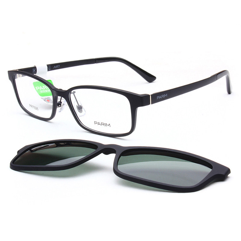 专柜正品 派丽蒙超轻男近视眼镜架 带磁铁吸片女挂式太阳镜PR7926