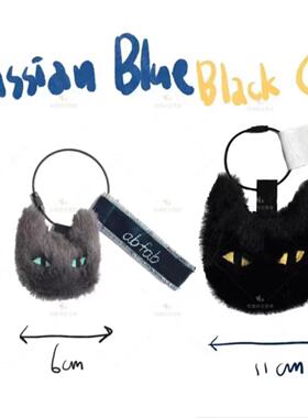 防弹少年团闵玧其演唱会官方同款大黑猫挂件abfab正品周边 闵玧其