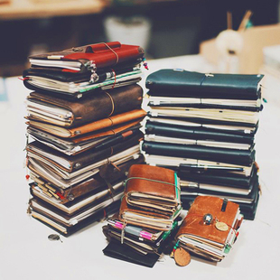 限量瑕疵本 复古牛皮本 手帐本牛皮记事本日记本 真皮笔记本 文艺