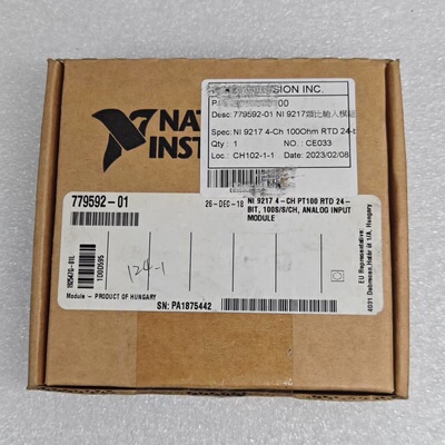 议价National Instruments NI 9217 7维修