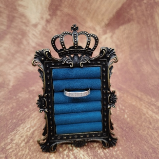 Vintage中古欧洲回流925银素银戒指23号