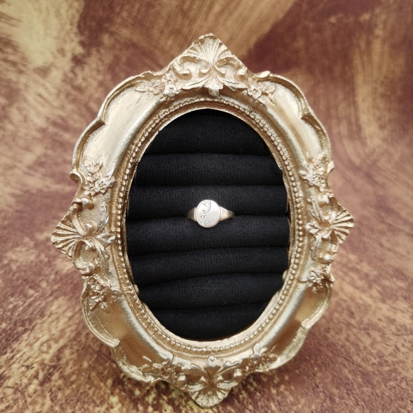 Vintage中古欧洲回流silver老银鎏金勋章戒指6号,饰品/流行首饰/时尚饰品新,银饰戒指,淘宝优惠券,粉丝福利购,淘宝优惠卷