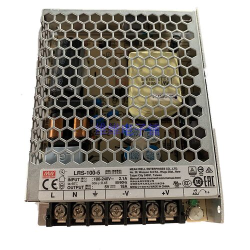 明纬开关直流监控LED显示屏电源LRS-100-5 5V-18A