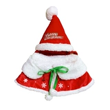 Рождественский шарф, праздничнный плащ, милая шапка