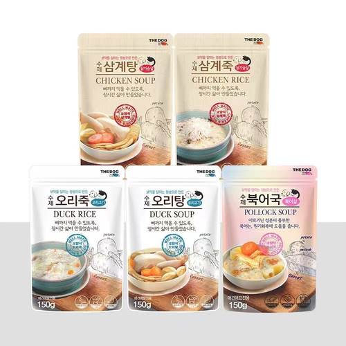 韩国进口Thedog猫狗参鸡汤餐包