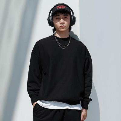 PrintsCrew纯色卫衣圆领