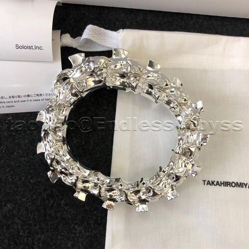 Endless Abyss宫下贵裕风格骨头拼接手镯the soloist骨环手链配饰