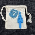 Blue Sword Necklace