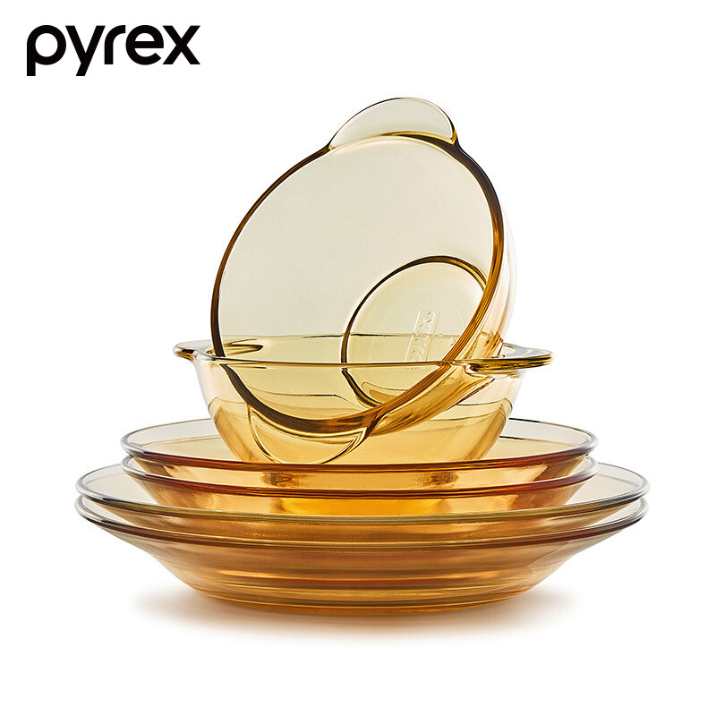 pyrex餐具6件组