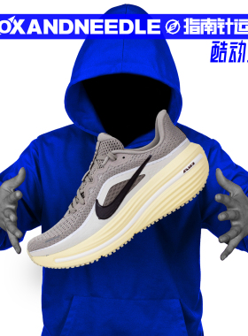NIKE AIR WINFLO 12 男子低帮厚底运动训练公路跑步鞋 HV9272-004