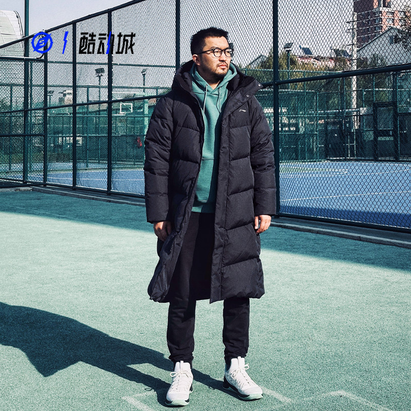 LINING李宁男子防风防泼水羽绒服