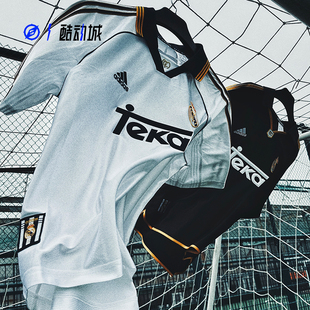 皇马复古短袖 主客场球衣 JJ3801 球衣 皇家马德里 ADIDAS