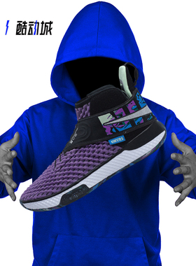 指南针运动 NIKE AIR ZOOM UNVRS 男子高帮复古篮球鞋 CQ6422-500