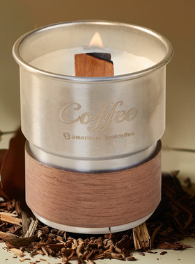 CB香薰微醺拿铁手工蜡烛杯咖啡香卧室小众创意蜡烛