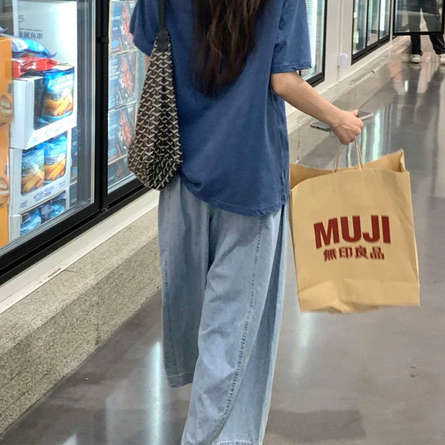 小个子棉麻牛仔裤女夏薄