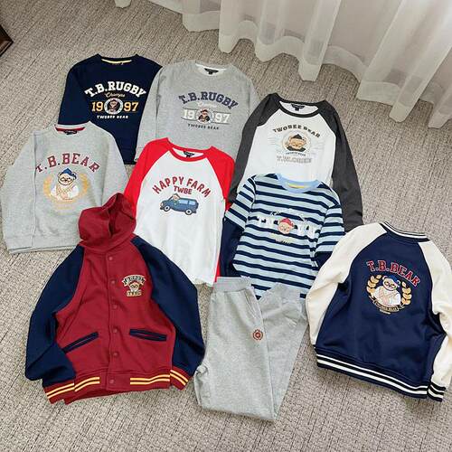 圆领休闲长袖卡通纯棉卫衣