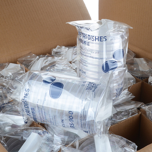 Biosharp白鲨塑料培养皿90mm 平板细菌细胞灭菌一次性平皿BS