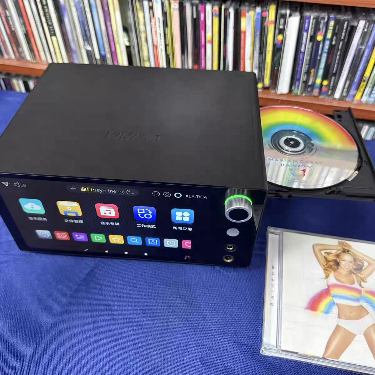 预售艾美DMP25数字音乐播放器流媒体数播HIFI无损串流CD播放机