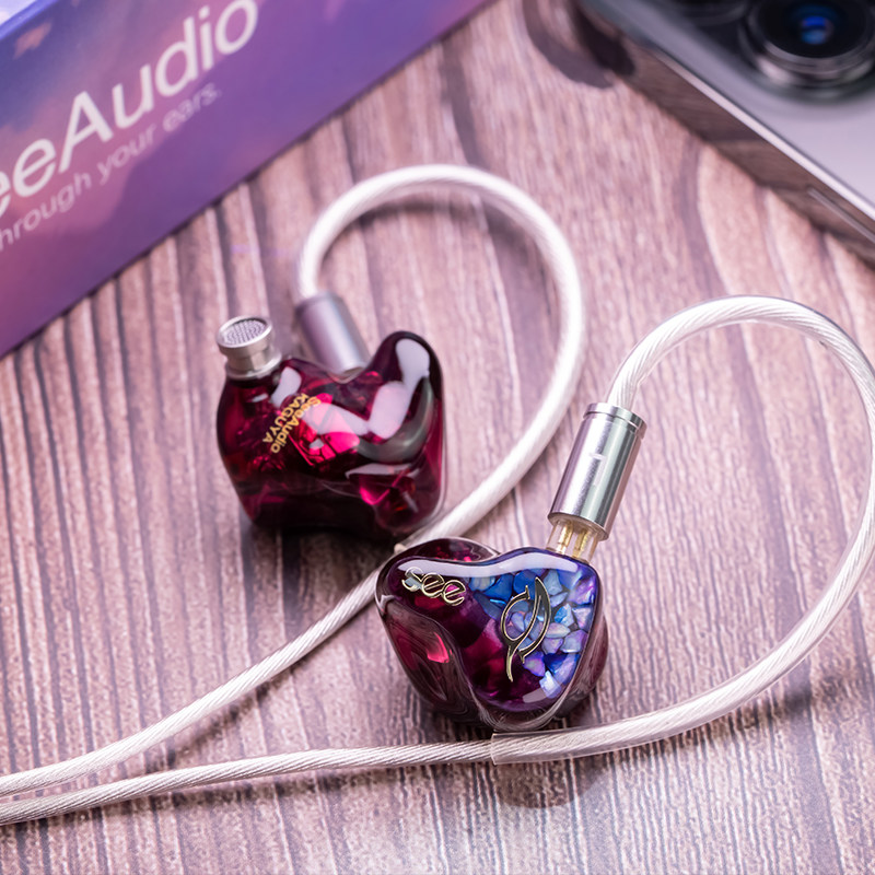 【广州禾信】SeeAudio KAGUYA/辉夜8单元混合旗舰入耳式HIFI耳机