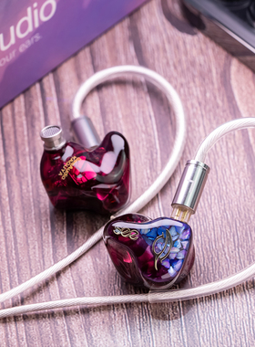 【广州禾信】SeeAudio KAGUYA/辉夜8单元混合旗舰入耳式HIFI耳机