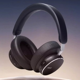 AKG 无线主动降噪蓝牙耳机高音质超长效续航 N9头戴式