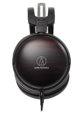 Audio Technica/铁三角 ATH-AWKT黑檀木头戴式hifi耳机
