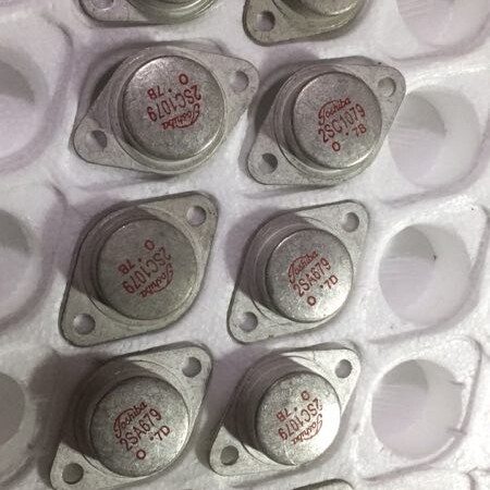 2SA679 / 2SC1079 拆机 翻新 三极管 金封铁帽TO-3封装 拍前联系